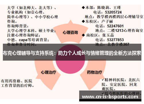 布克心理辅导与支持系统:助力个人成长与情绪管理的全新方法探索 布克心理辅导与支持系统:助力个人成长与情绪管理的全新方法探索